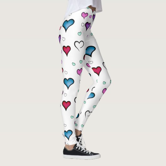 Valentinstag Leggings (Rechts)