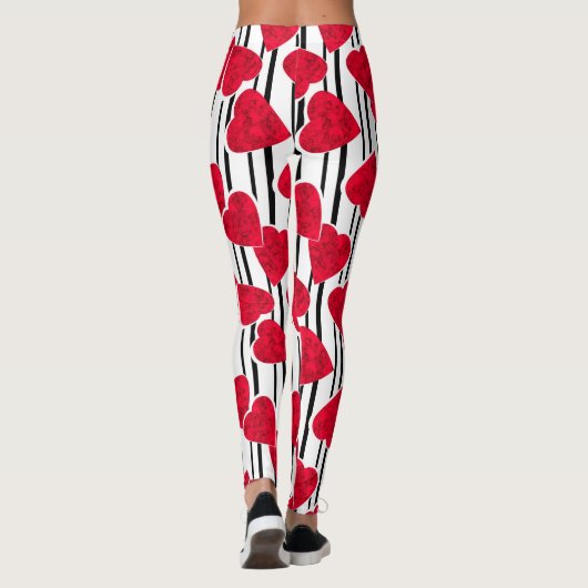 Valentinstag Leggings (Rückseite)