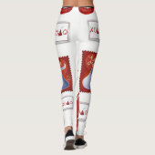 Valentinstag Leggings (Rückseite)