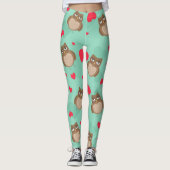 Valentinstag Leggings (Vorderseite)