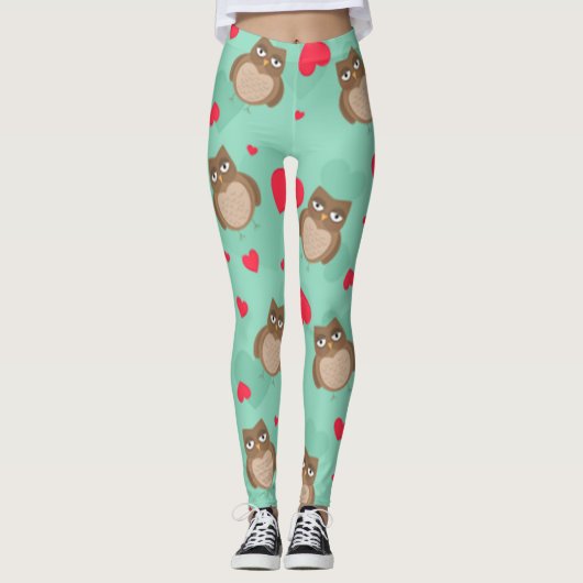 Valentinstag Leggings (Vorderseite)