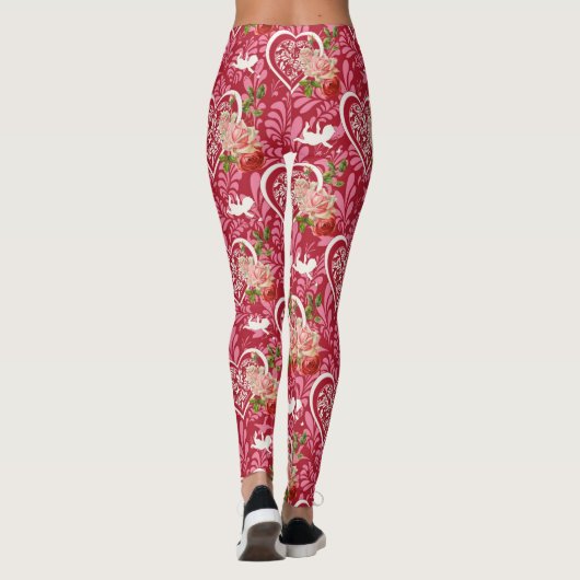 Valentinstag Leggings (Rückseite)