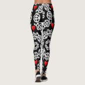Valentinstag Leggings Lang (Rückseite)