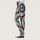 Valentinstag Leggings Lang (Links)