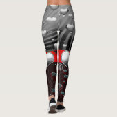 Valentinstag Leggings Lang (Rückseite)