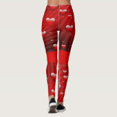 Valentinstag Leggings Lang (Rückseite)