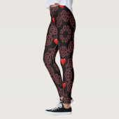 Valentinstag Leggings Lang (Links)