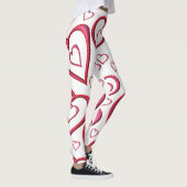 Valentinstag-Leggings Lang Leggings (Rechts)