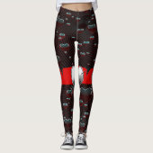Valentinstag Leggings Lange (Vorderseite)