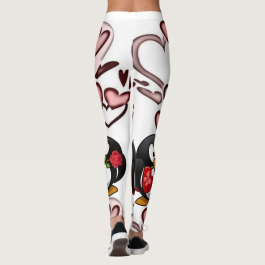 Valentinstag Leggings Lange (Rückseite)