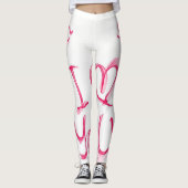 Valentinstag Leggings Lange (Vorderseite)