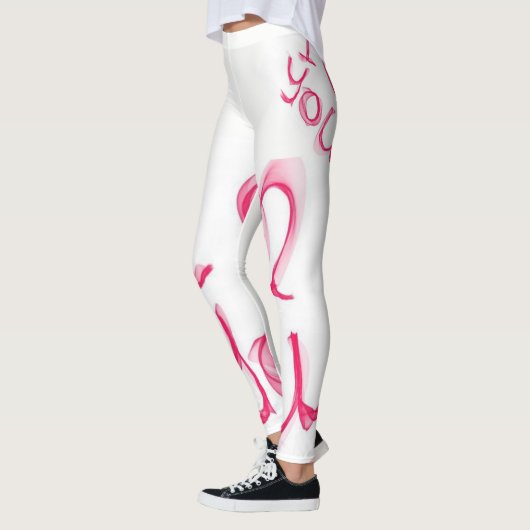 Valentinstag Leggings Lange (Links)