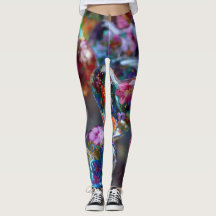 Valentinstag-Leggings – Romantisches Herz-Muster