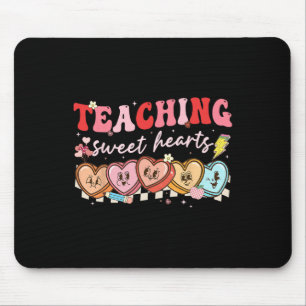 Valentinstag-Lehrer Süße Herzen Lehrer Männer Frau Mousepad