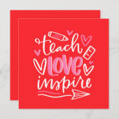 Valentinstag Lehrerangebot (Vorne/Hinten)