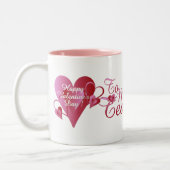 Valentinstag Lehrerin Tasse (Links)