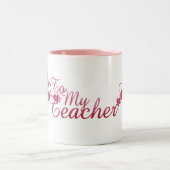 Valentinstag Lehrerin Tasse (Mittel)