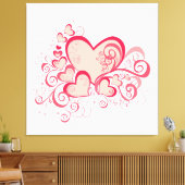 Valentinstag Leinwand (Insitu (Wohnzimmer))