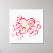 Valentinstag Leinwand (Vorderseite)