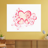 Valentinstag Leinwand (Insitu (Wohnzimmer))