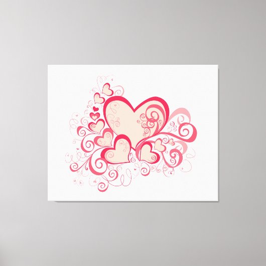 Valentinstag Leinwand (Vorderseite)