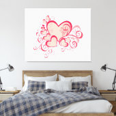 Valentinstag Leinwand (Insitu (Schlafzimmer))