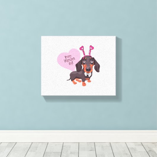 Valentinstag Leinwanddruck (Insitu (Holzboden))