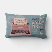 Valentinstag Lendenkissen (Rückseite)