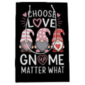 Valentinstag Liebe auswählen spielt eine Rolle Mittlere Geschenktüte (Vorderseite)