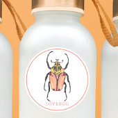 Valentinstag Liebe Bug Sticker