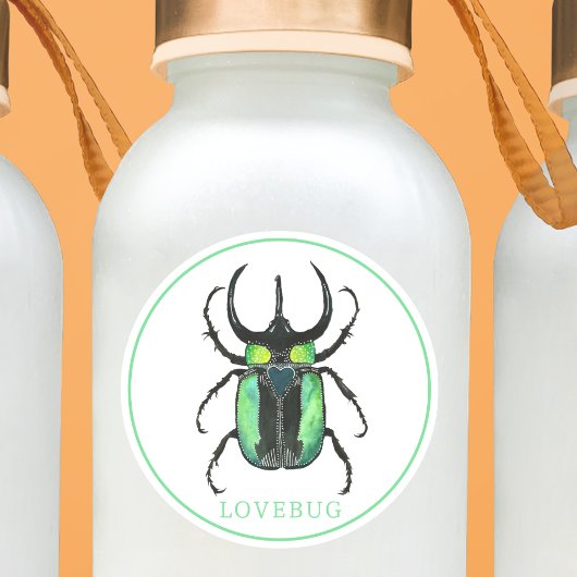 Valentinstag Liebe Bug Sticker