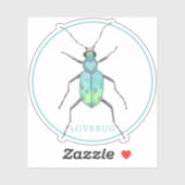 Valentinstag Liebe Bug Sticker (Blatt)