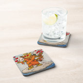 Valentinstag Liebe Cupid Getränkeuntersetzer (Rechte Seite)