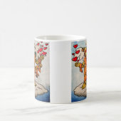 Valentinstag Liebe Cupid Kaffeetasse (Mittel)