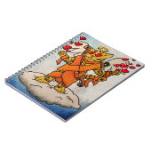 Valentinstag Liebe Cupid Notizblock (Linke Seite)