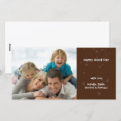 Valentinstag Liebe Fotokarte Feiertagskarte (Vorne/Hinten)