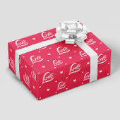 Valentinstag Liebe Herz Geschenkpapier