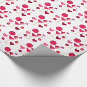Valentinstag Liebe & Herz Geschenkpapier (Ecke)