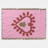 Valentinstag Liebe Herzenslust Decke (Vorderseite)