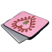 Valentinstag Liebe Herzenslust Laptopschutzhülle (Vorne Knopf)