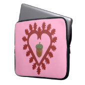 Valentinstag Liebe Herzenslust Laptopschutzhülle (Vorderseite Links)