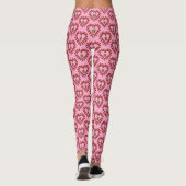 Valentinstag Liebe Herzenslust Leggings (Rückseite)