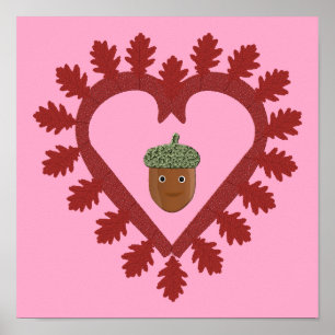 Valentinstag Liebe Herzenslust Poster