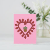 Valentinstag Liebe Herzenslust Postkarte (Stehend Vorderseite)
