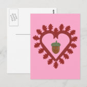 Valentinstag Liebe Herzenslust Postkarte (Vorne/Hinten)