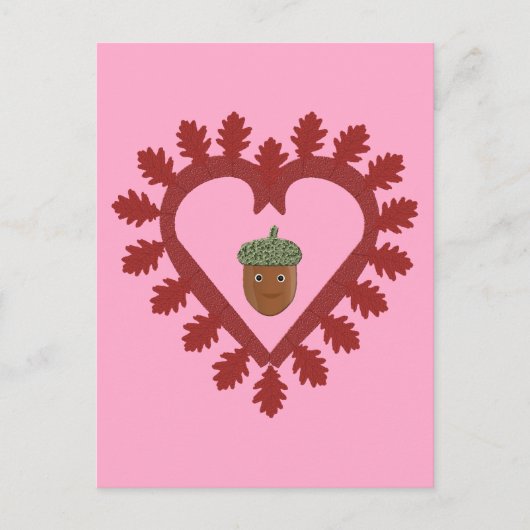 Valentinstag Liebe Herzenslust Postkarte (Vorderseite)