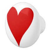 Valentinstag Liebe Herzform Keramikknauf (Rechts)