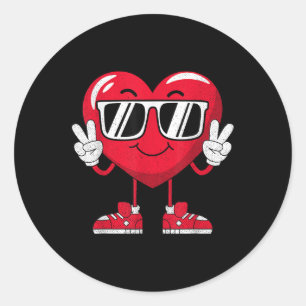 Valentinstag Liebe Herzlich willkommen bei den Fun Runder Aufkleber