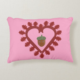 Valentinstag Liebe Herzstück Acorn Doppelseitig Dekokissen