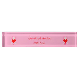 Valentinstag Liebe Herzstück Axolotl Custom Namensplakette